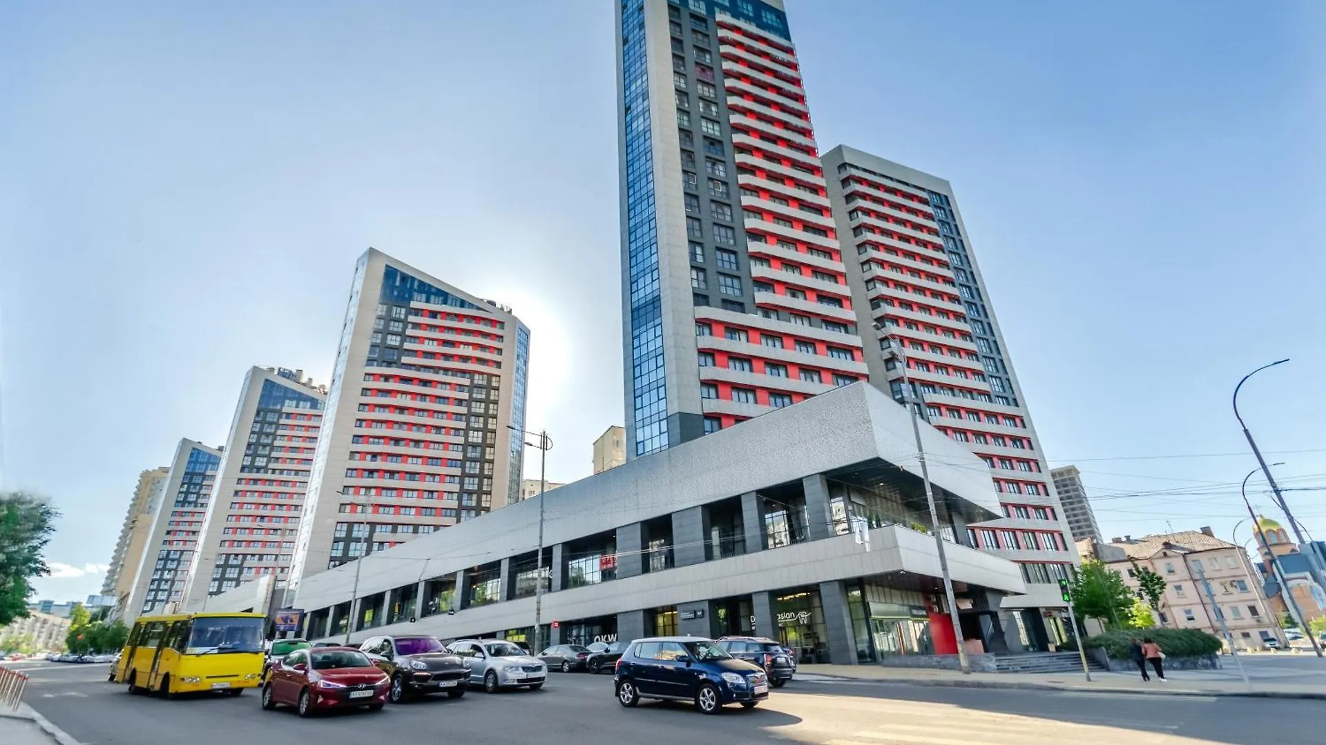 Petrovdom Apartments 7-13 In Rc Manhattan City,Beresteiskyi 11 Kyjev 0*,  Ukrajina